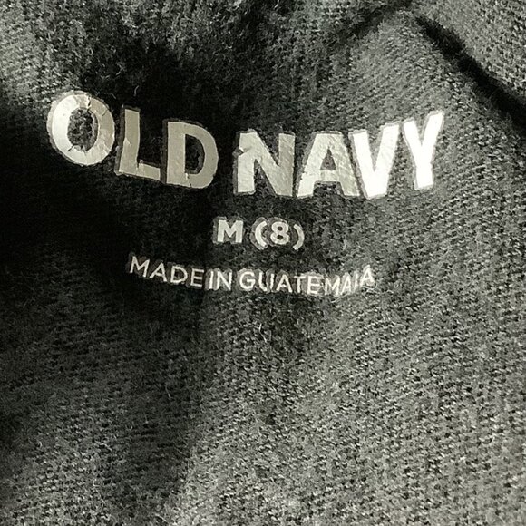 Old Navy Girls Black Graphic Tee "Power To The Girls" Design Short Sleeve M (8) - Picture 4 of 8